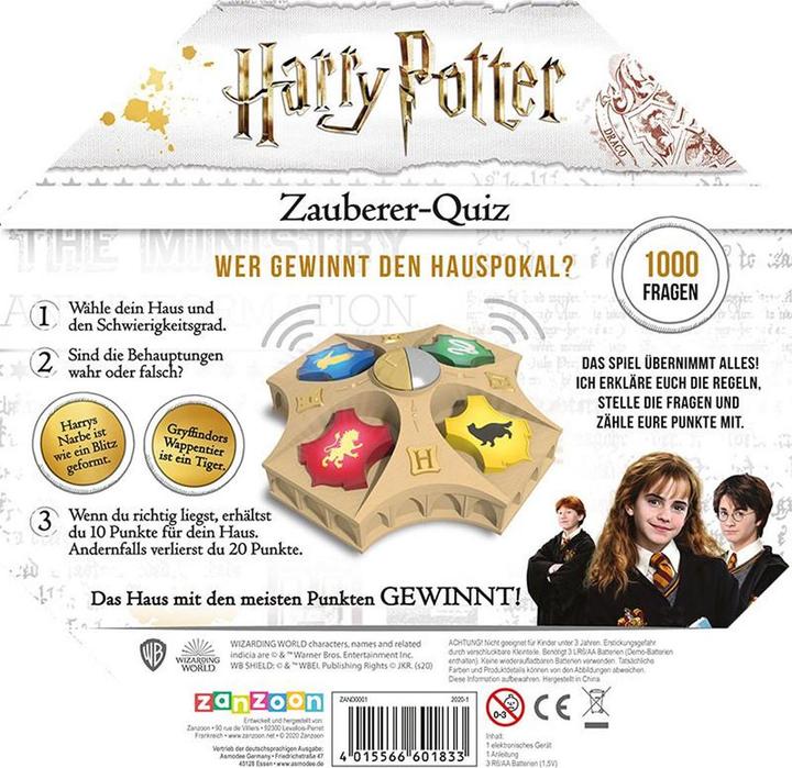 Image du produit Asmodée Quiz du sorcier Harry Potter (Allemand)