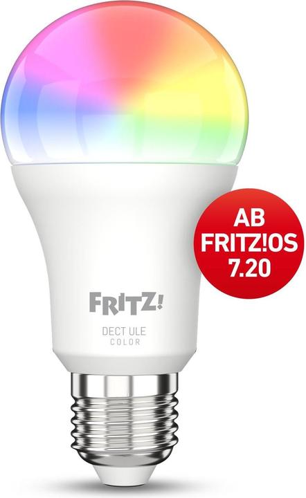 Produktbild AVM Leuchtmittel FRITZ!DECT 500 International (E27, 9.40 W, 806 lm, 1 x, F)