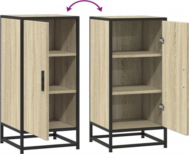 Produktbild VidaXL Sideboard Kommode Anrichte Beistellschrank Sonoma-Eiche Holzwerkstoff (35.5 x 35 x 76 cm)