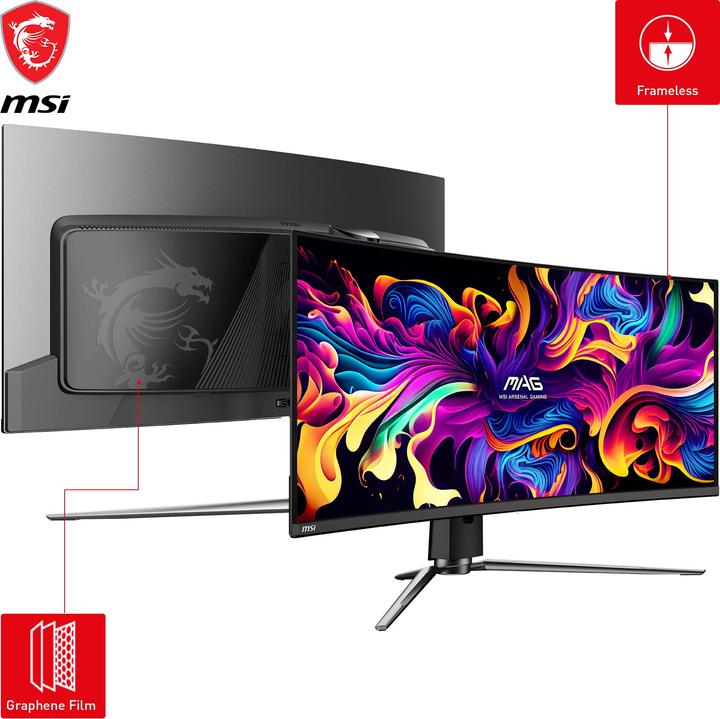 Produktbild MSI MAG 341CQPDE QD-OLED (3440 x 1440 Pixel, 34")