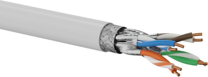 Produktbild Q-Lantec S/FTP Kat.6A Netzwerkkabel verdrillte Leitung LSOH (S/FTP, 500 m)