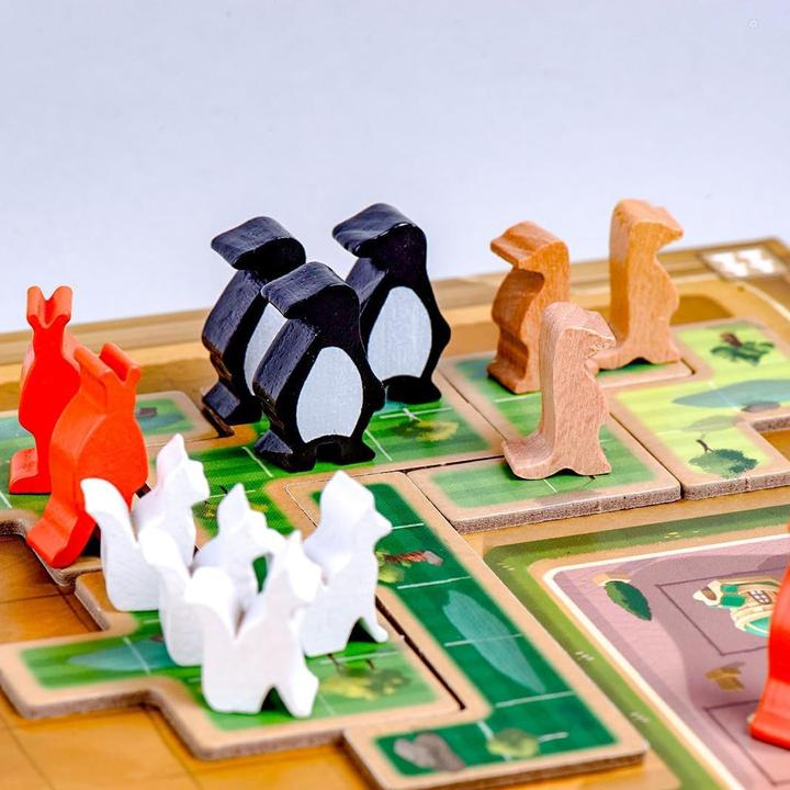 Actual product image Feuerland FEU63572 - New York Zoo, Board game, 1-5 players, ages 10+ (DE edition) (German)