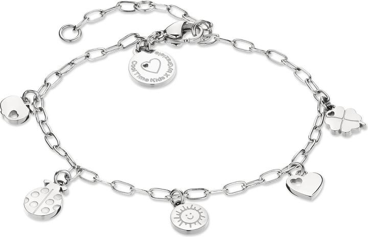 Immagine prodotto Cool Time Kids Bracciale con vari ciondoli (Acciaio inossidabile)