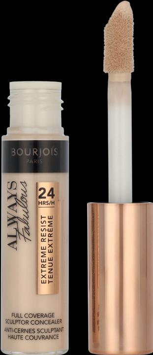 Actual product image Bourjois Always Fabulous 24H Full Coverage Sculptor Concealer (100 Ivory)