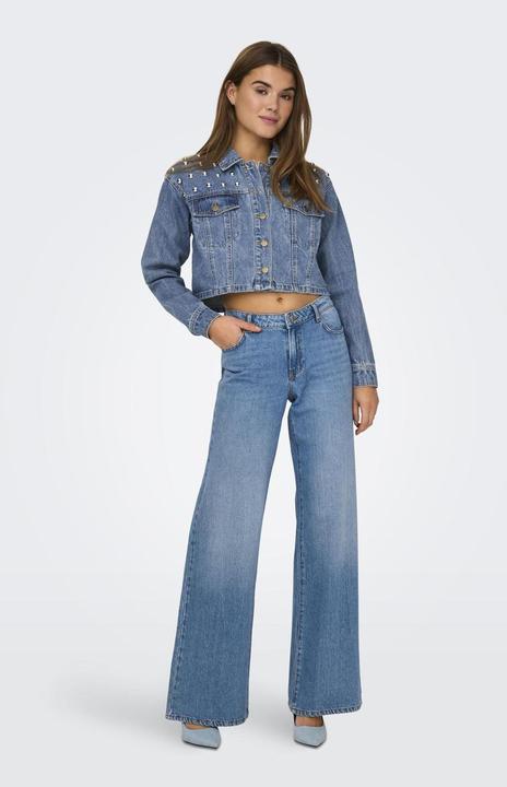 Produktbild Only Fly-Away Kragen Jacke Jeansjacke (M)
