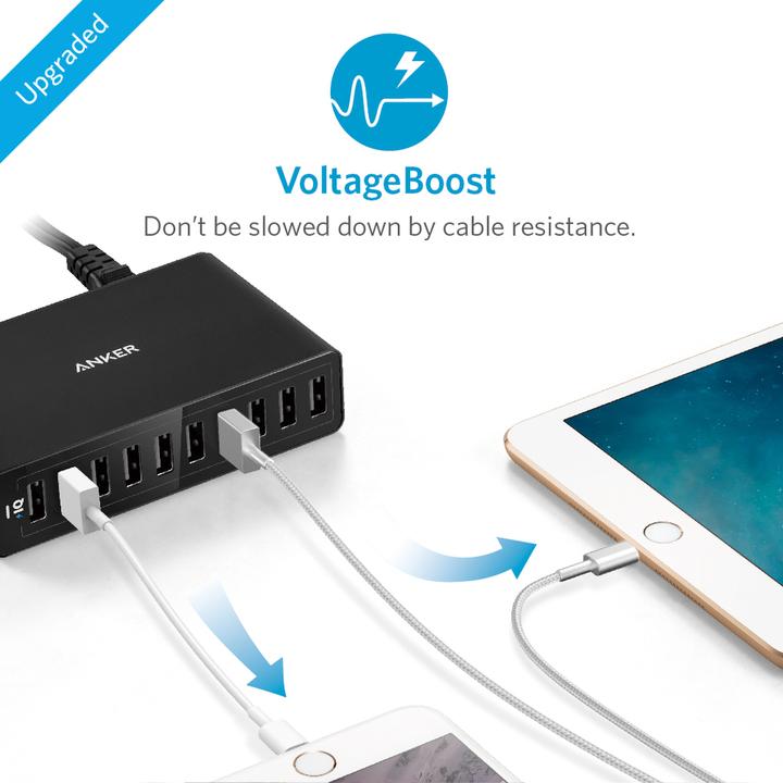 Immagine prodotto Anker PowerPort 10 (60 W)