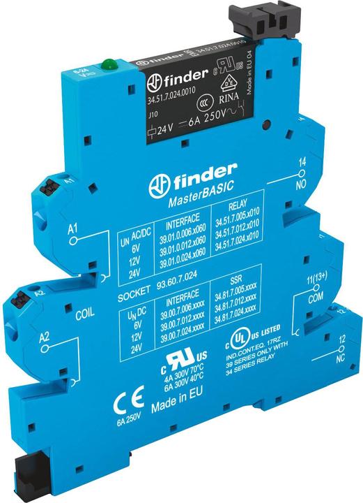 Produktbild Finder Electromechanical Relay 6A 230VAC