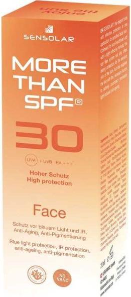 Produktbild Sensolar more than spf Face Creme mit Anti-Aging LSF30 Fl 20 ml (Sonnencreme, SPF 30, 20 ml, 33 g)