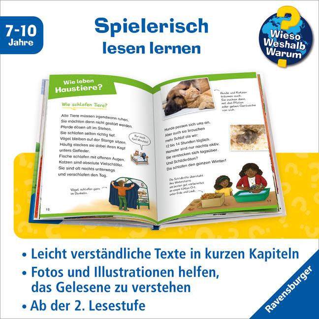 Produktbild Ravensburger Wieso? Weshalb? Warum? Erstleser, Band 12: Haustiere (Deutsch, Karin Müller, 2023)