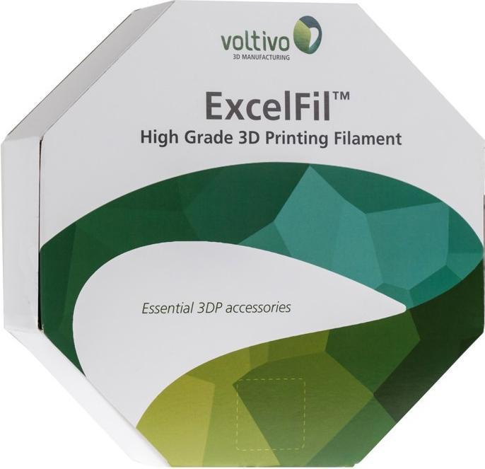 Produktbild Voltivo ExcelFil 3D Druck Filament (ABS, 2.85 mm, 1000 g, Transparent)