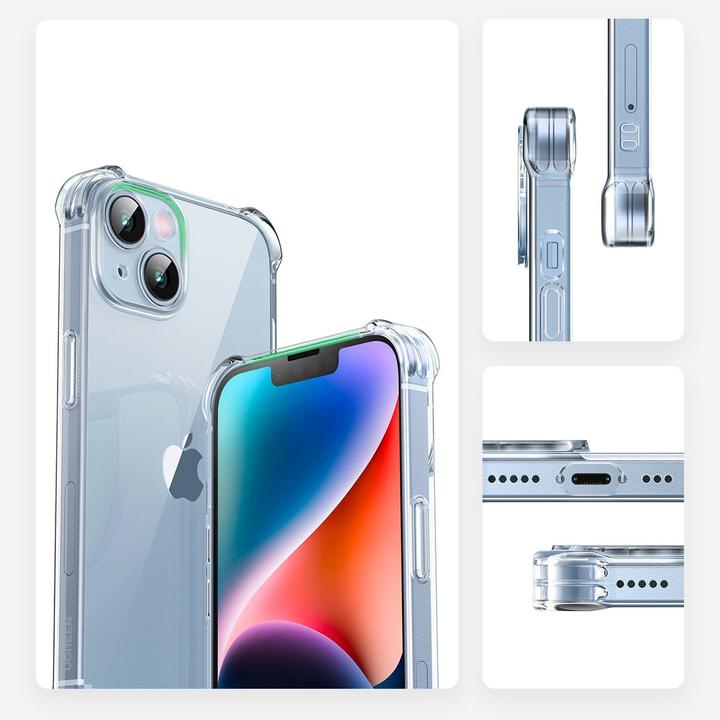 Image du produit Ugreen Gel Bright Cushion Étui de protection pour iPhone 14 Plus Transparent (LP602) (Apple iPhone 14 Plus)