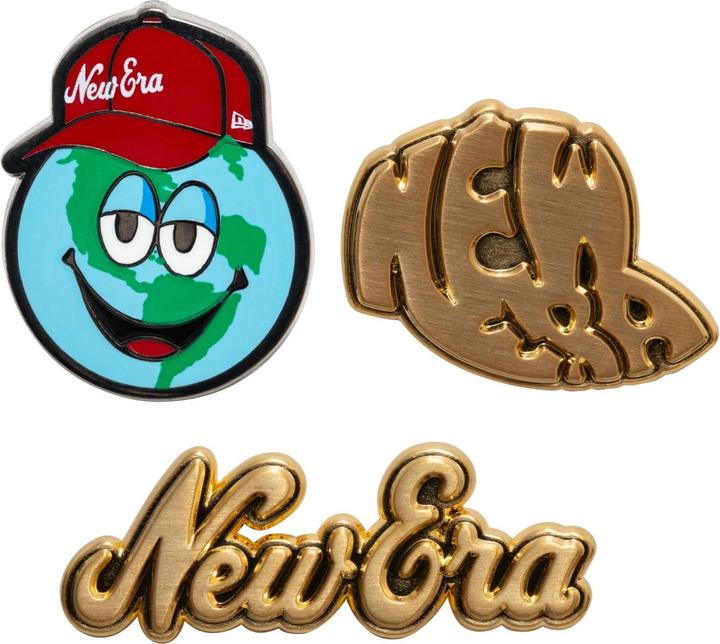 New Era Universal Schmuck Caps Pin Badge 3Er Set