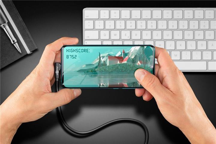 Produktbild Goobay USB C — USB A (0.50 m, USB 3.2)