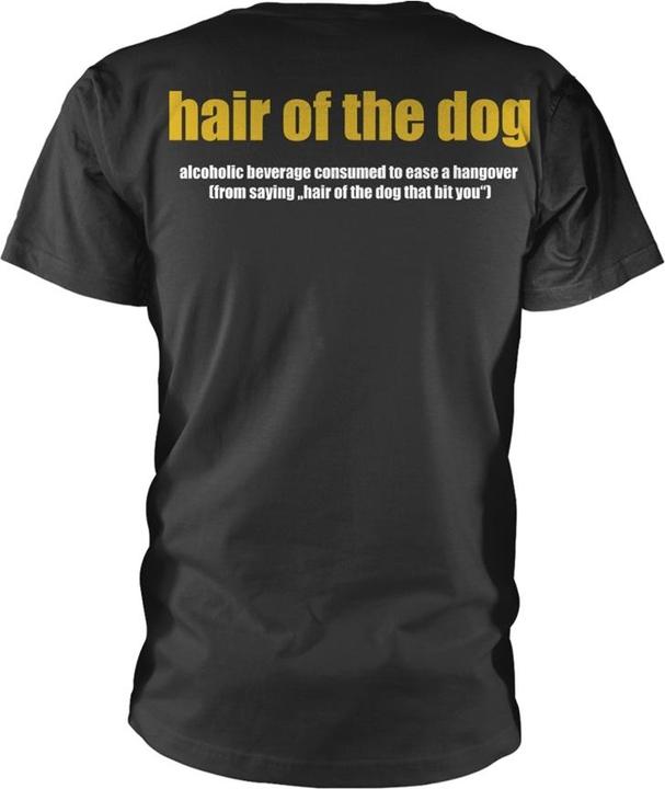 Actual product image Tankard Adult Hair Of The Dog TShirt (S)