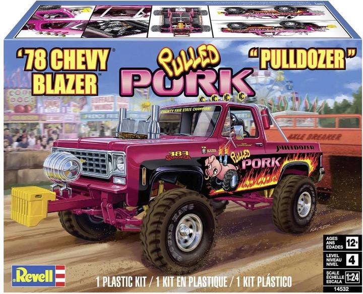 Actual product image Revell 1978 Chevy Blazer Pulldozer