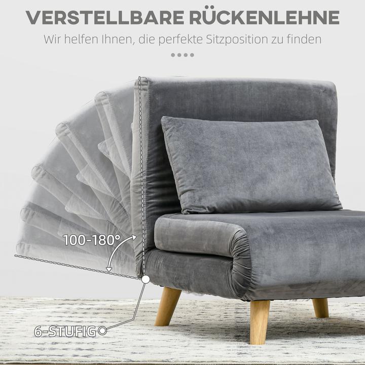 Produktbild Homcom Schlafsessel