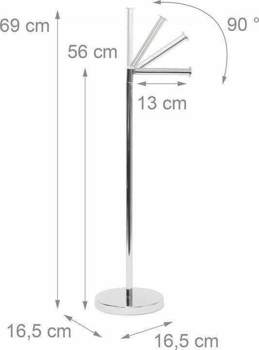 Immagine prodotto Relaxdays Posate da camino (21 x 36 x 57 cm)