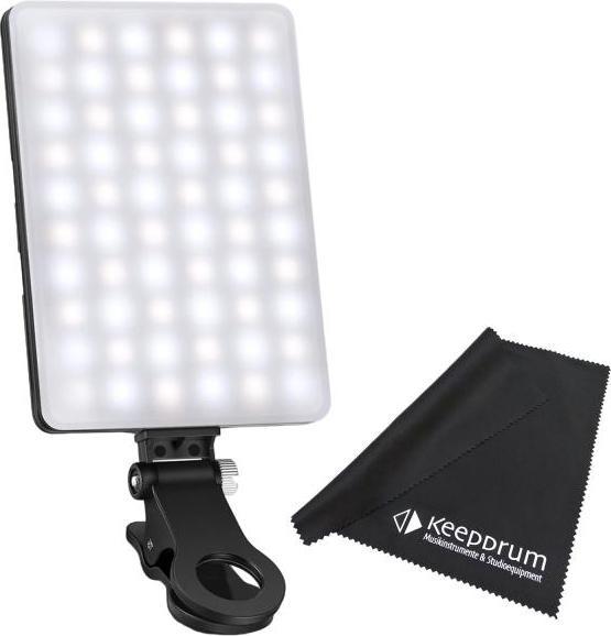 Neewer LED clamp light NL-60AI for laptop and smartphone with cloth