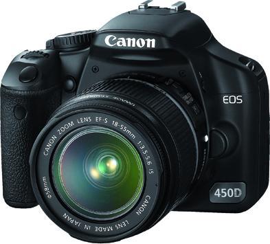 Canon EOS 450D SLR, 12MPix, Body