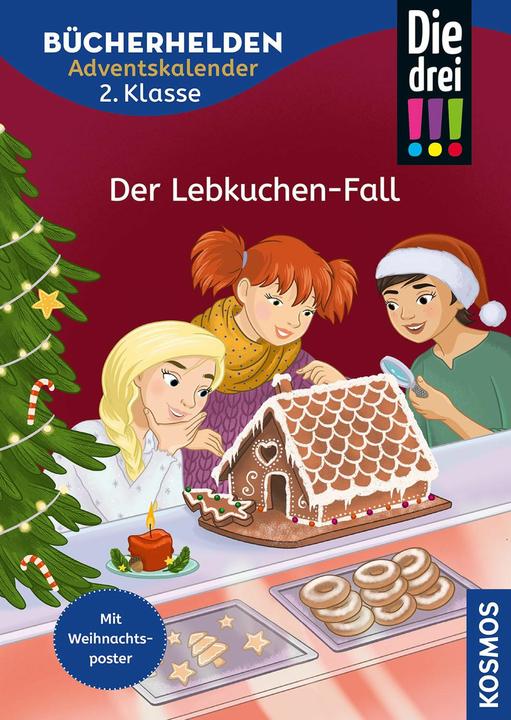Actual product image Kosmos The three!!! Book heroes 2 - The gingerbread case