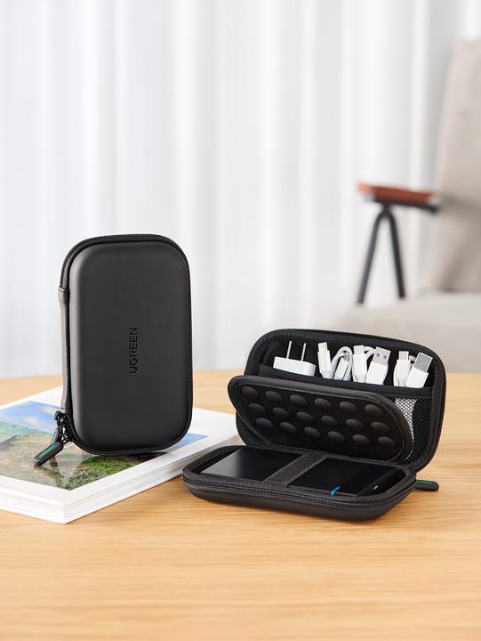 Actual product image Ugreen Small bag for notebook, power supply unit, cable, adapter and accessories