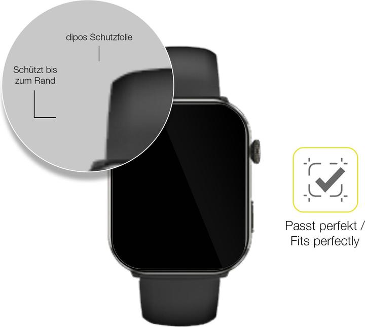 Actual product image Dipos 3D Full Cover Screen Protector