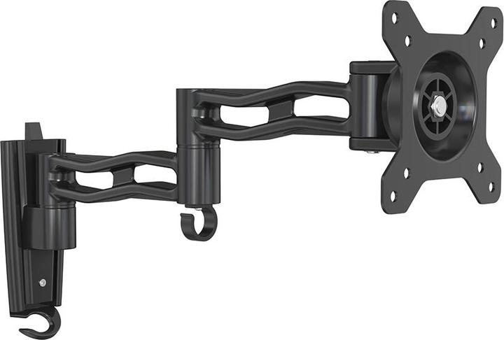 Irradio TV-Halterung 10"-27" mit drei Gelenken, schwarz, Mod. STV-IR-1027-3 (Wand, 27")