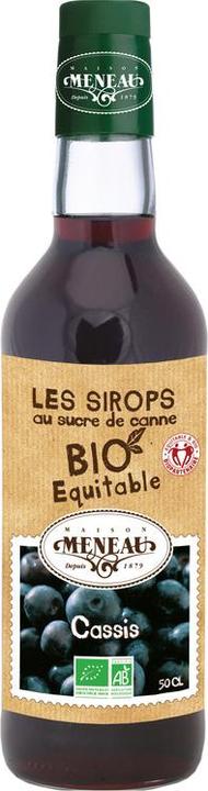 Produktbild Meneau BIO-Cassissirup - 50cl - (1 x 50 cl)