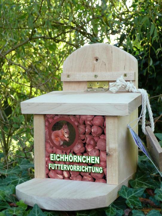 Produktbild Wildlife World Eichhörnchenfutterstation, 23 x 17 x 19 cm, FSC Mix