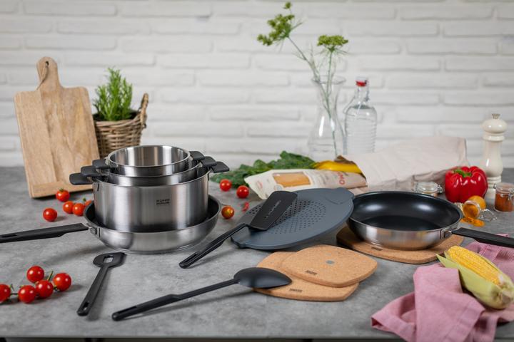 Actual product image Kuhn Rikon Smart Compact Set (16 cm, Pan set + pot set, Stainless steel)