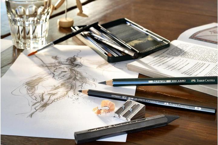 Immagine prodotto Faber-Castell Set di grafite Pitt (2H, 4B, 6B, 3B, HB, 2B, 26 x)