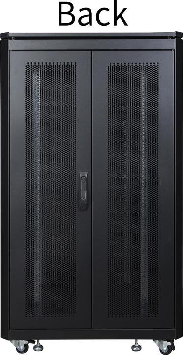 Produktbild Logon RSL26U81BL Vrijstaande rek 26U 600kg Zwart rack (26 HE, 19 Zoll Rack)