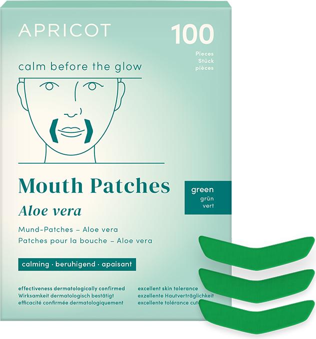 Energy Label Apricot Mouth Patches Aloe Vera "calm before the glow"
