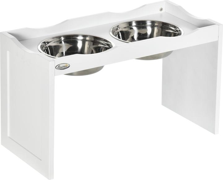 Produktbild PawHut Hundenapf mit erhöhtem Design (2 l)