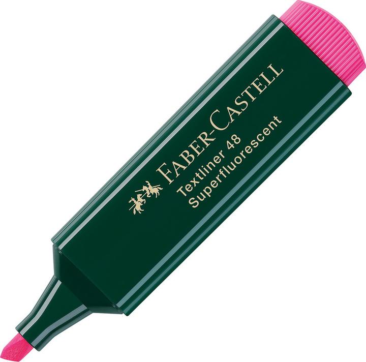 Produktbild Faber-Castell Textmarker Textliner 48 (Rosa, 5 mm, 1 x)
