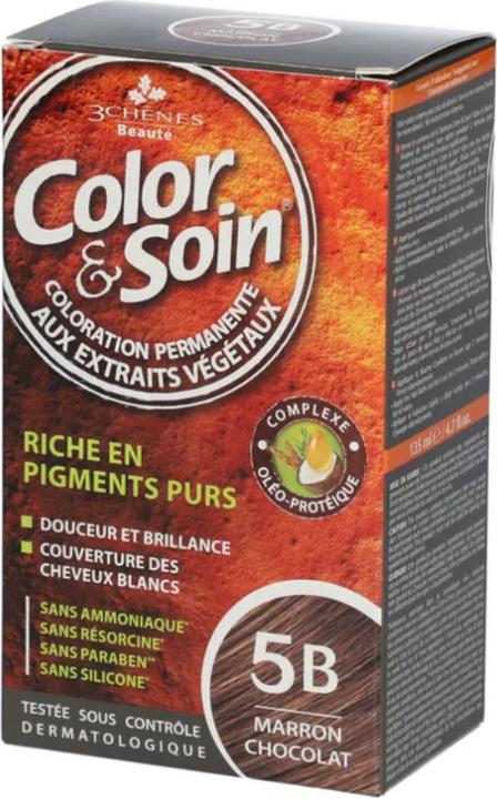 3 Chênes Coloration 5B marron chocolat (5B marron chocolat)