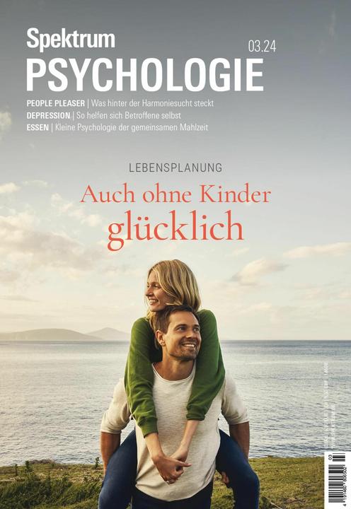 Produktbild Spektrum Psychologie 3/2024 - Auch ohne Kinder glücklich (Deutsch, Spektrum der Wissenschaft, 2024)