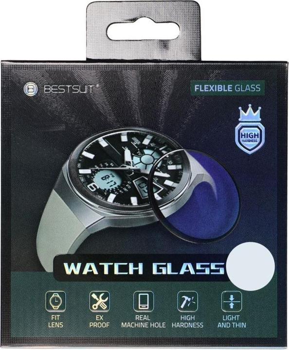 Actual product image Bestsuit Screen protection Flexible Hybrid Glass for Huawei Watch GT2 46mm
