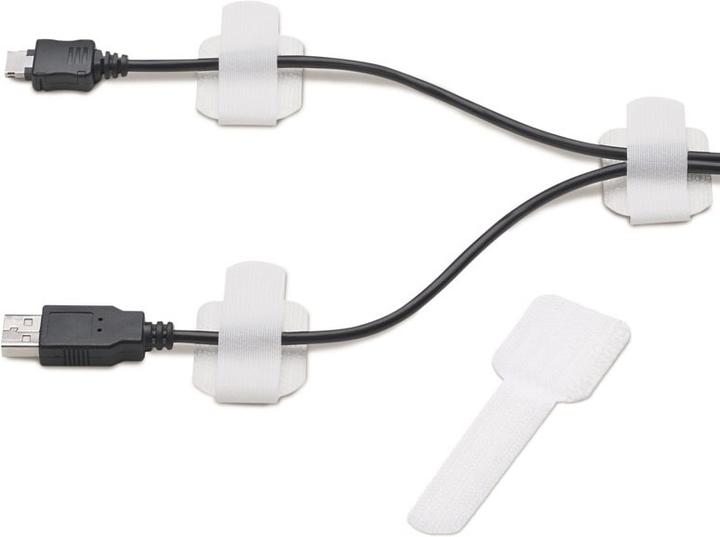 Immagine prodotto Label-the-cable Supporto per cavi in velcro (Fascette in plastica, 90 mm, 50 pz.)