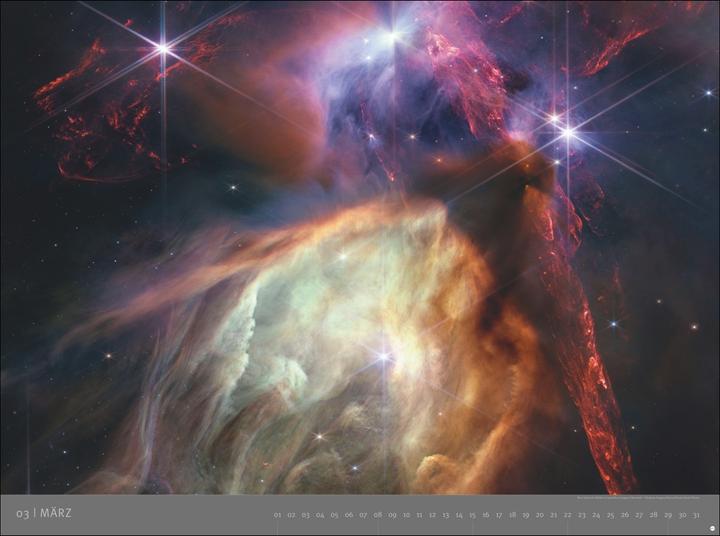 Produktbild Kosmos - Edition Alexander von Humboldt Kalender 2026 (78 x 58 cm, Deutsch)