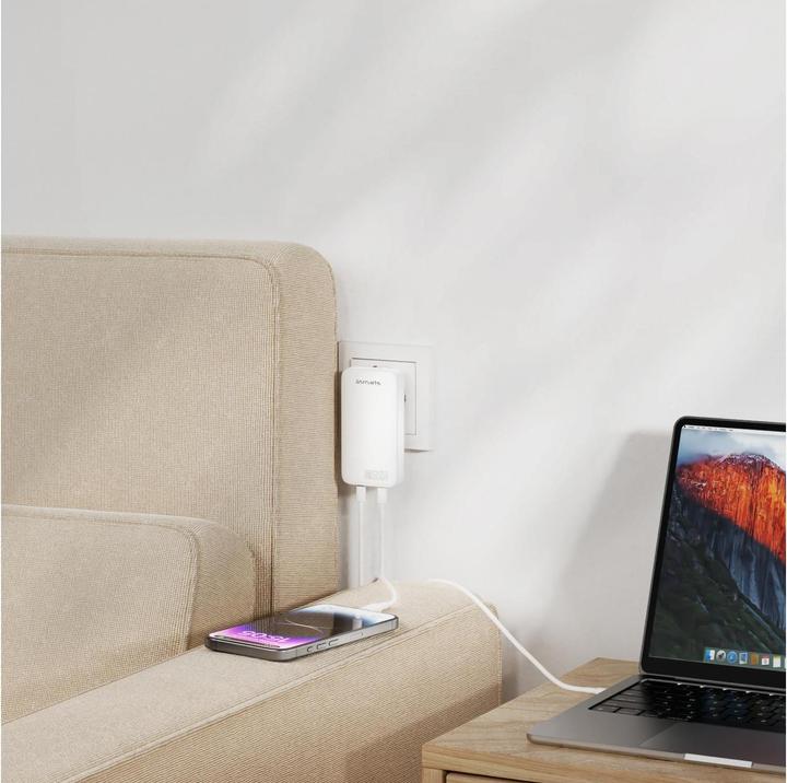 Immagine prodotto 4smarts FlatPlug Slim Dual (65 W)