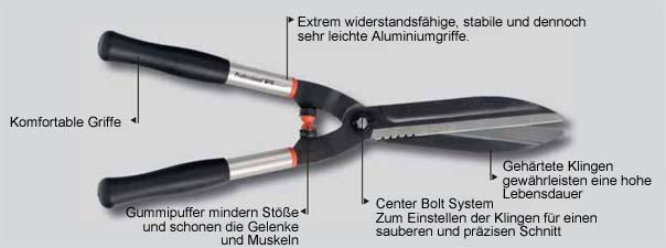 Produktbild Bahco Heckenschere P51H-SL 73cm/15mm (Handheckenschere)