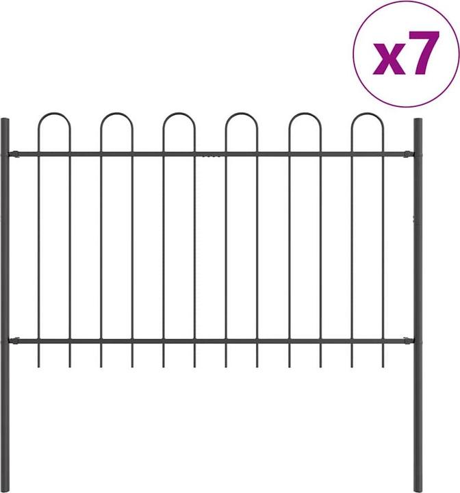 Produktbild VidaXL Metallzaun