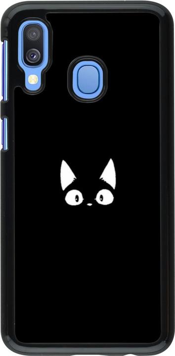 Produktbild PhoneLook Hülle Funny cat on black (Samsung Galaxy A40)