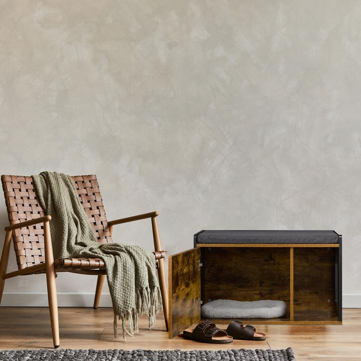 Actual product image Relaxdays Katzenkloschrank (Cat litter box closed)