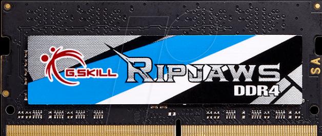 Actual product image G.Skill Ripjaws (1 x 16GB, 2400 MHz, DDR4-RAM, SO-DIMM)