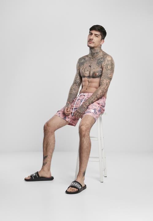Actual product image Urban Classics Pattern Swim Shorts (6XL)