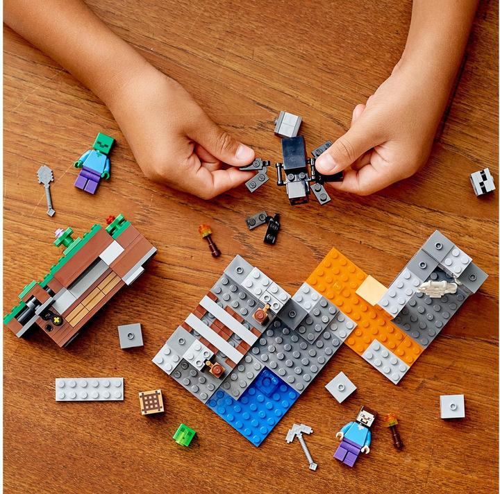 Actual product image LEGO The abandoned mine (21166, LEGO Minecraft)