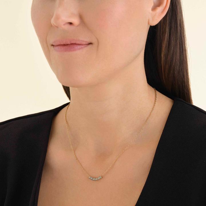 Immagine prodotto Rosefield Collana Essentials (Acciaio inossidabile 316L placcato oro 14K)