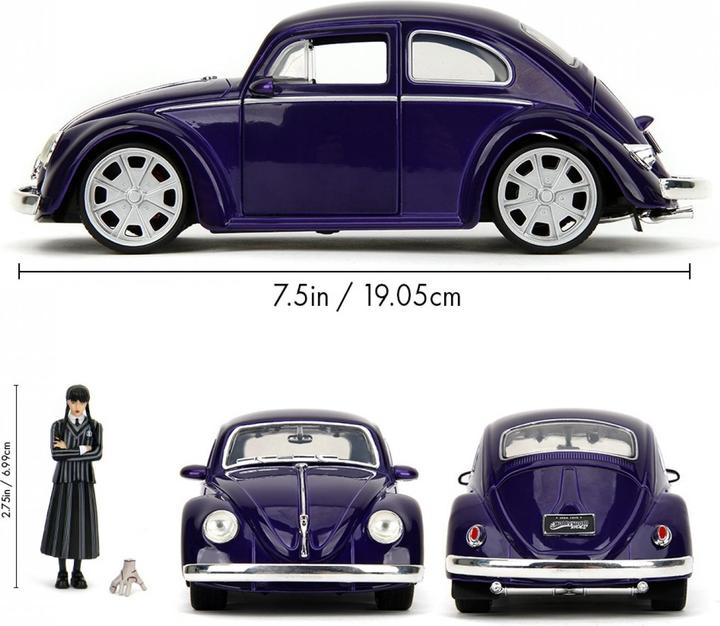 Produktbild Jada Wednesday Volkswagen Beetle 1:24